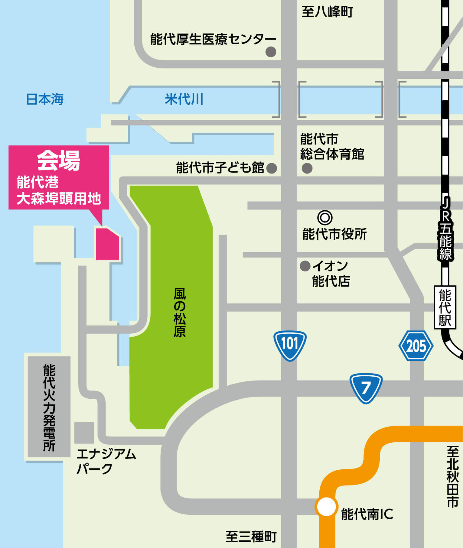 会場図