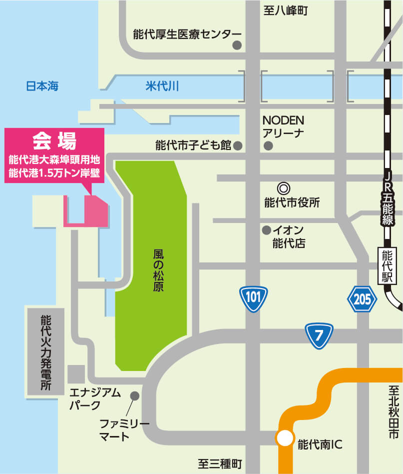 会場図